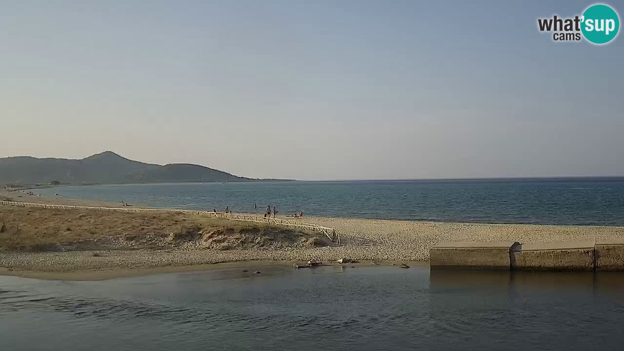 Webcam en direct Plage de Posada – Sardaigne – Italie
