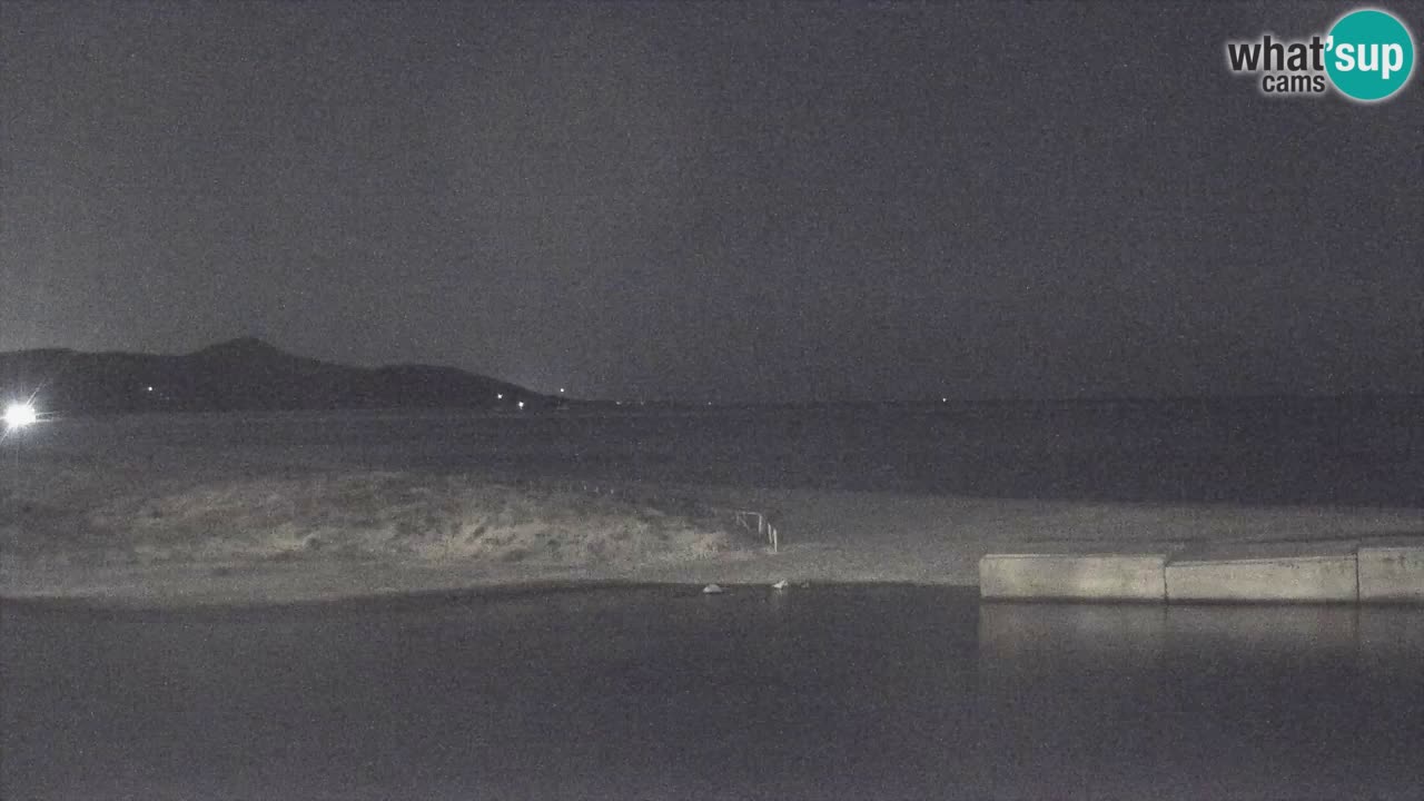 Webcam en direct Plage de Posada – Sardaigne – Italie