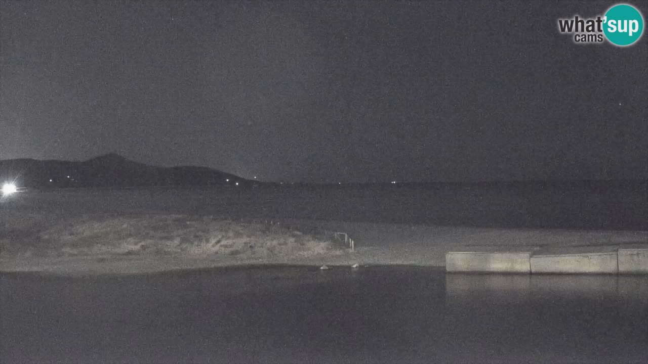 Webcam en direct Plage de Posada – Sardaigne – Italie