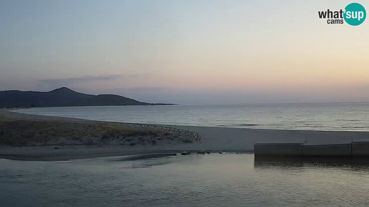Spletna kamera v živo Plaža Posada – Sardinija – Italija