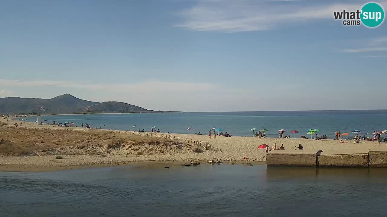Webcam en direct Plage de Posada – Sardaigne – Italie