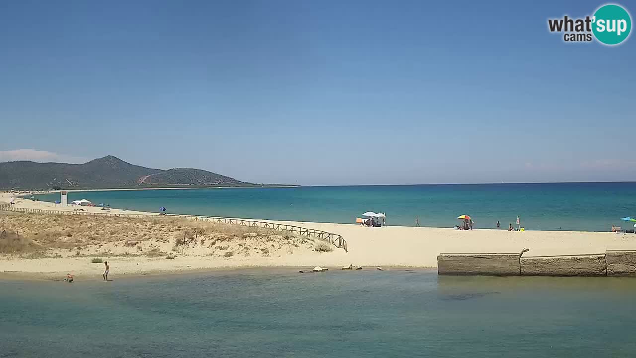 Webcam en direct Plage de Posada – Sardaigne – Italie