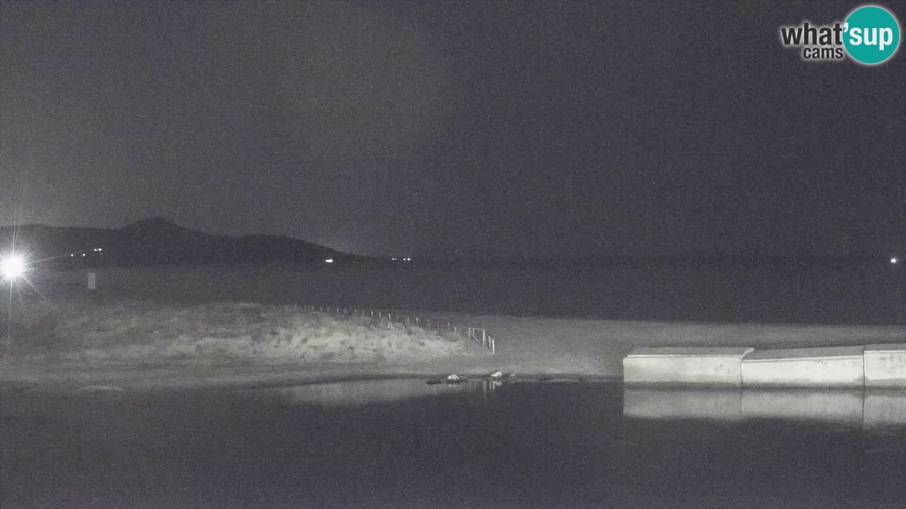Spletna kamera v živo Plaža Posada – Sardinija – Italija