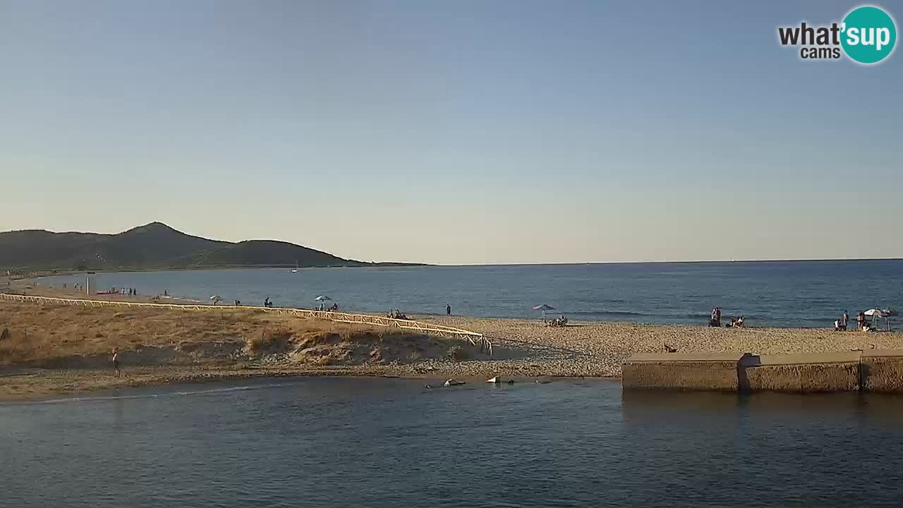 Spletna kamera v živo Plaža Posada – Sardinija – Italija