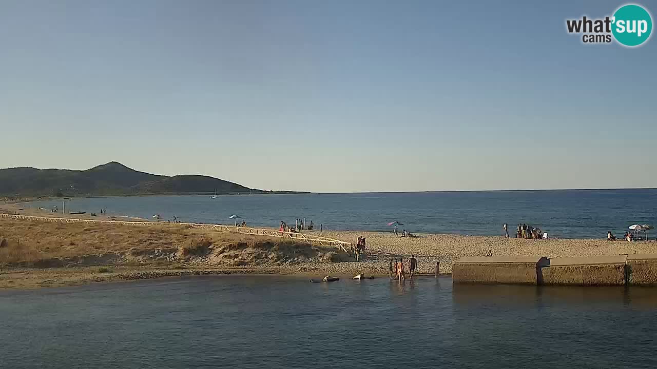 Webcam en direct Plage de Posada – Sardaigne – Italie