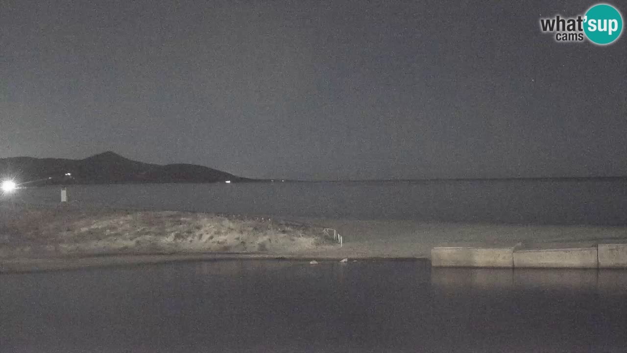 Spletna kamera v živo Plaža Posada – Sardinija – Italija