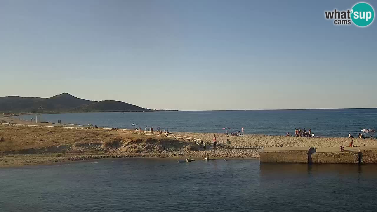 Web kamera uživo Posada plaža – Sardinija – Italija
