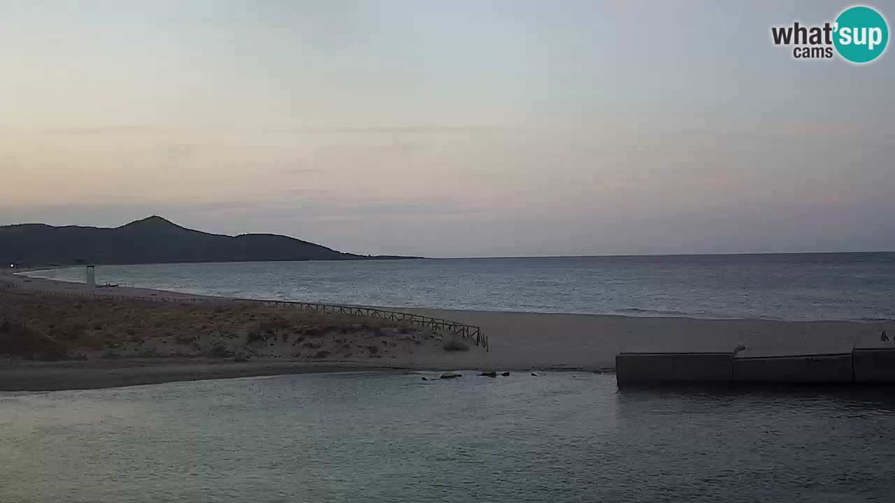 Spletna kamera v živo Plaža Posada – Sardinija – Italija