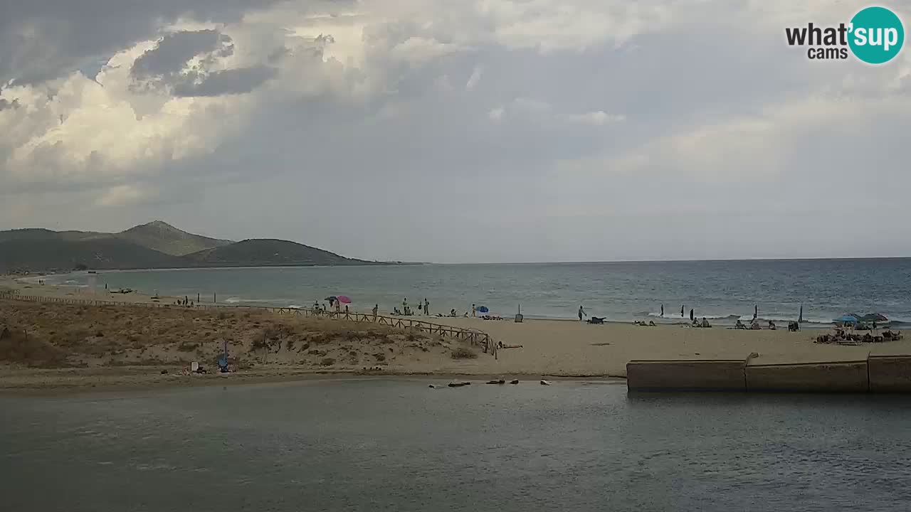 Spletna kamera v živo Plaža Posada – Sardinija – Italija