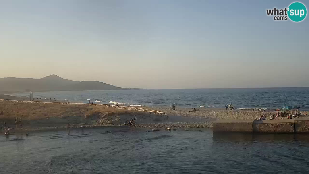 Webcam en direct Plage de Posada – Sardaigne – Italie