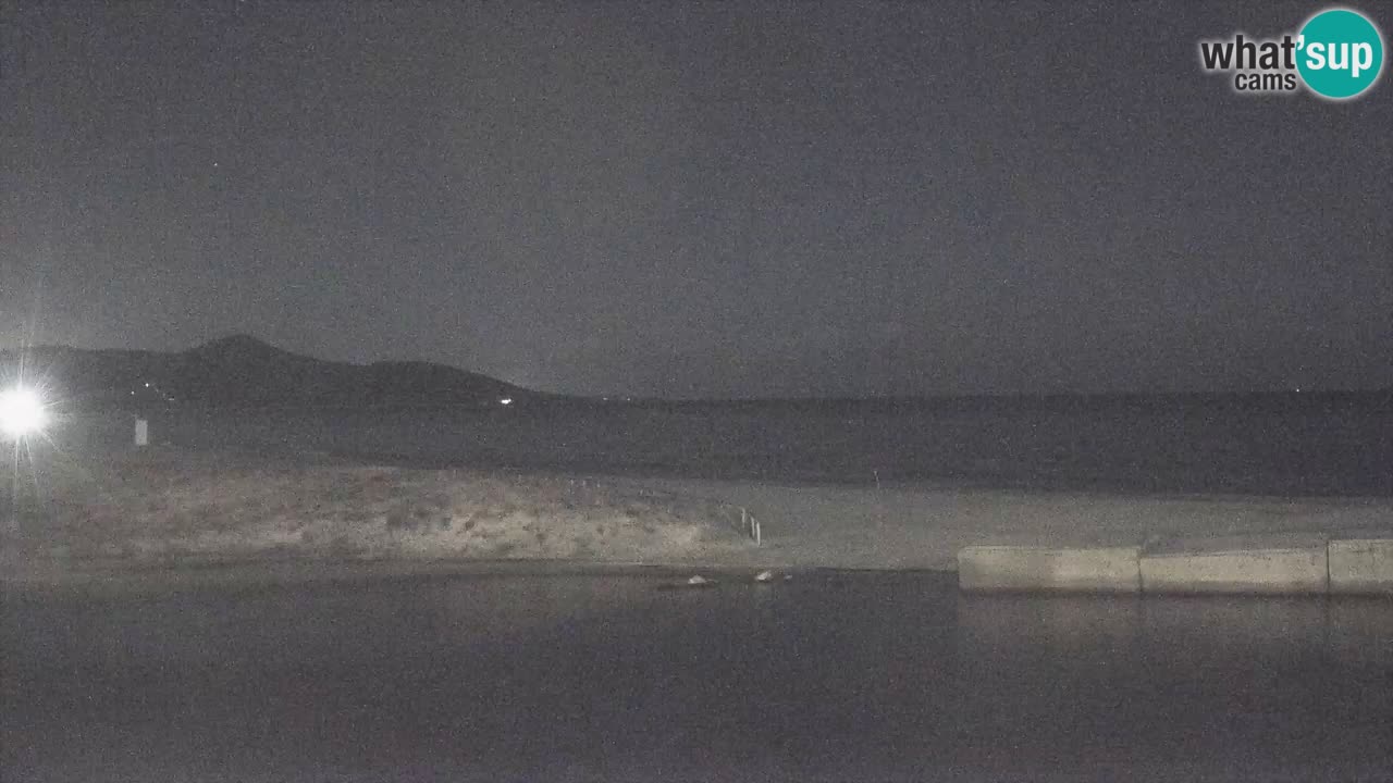 Spletna kamera v živo Plaža Posada – Sardinija – Italija