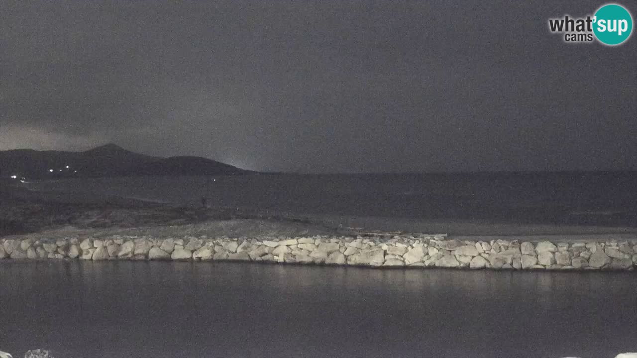 Spletna kamera v živo Plaža Posada – Sardinija – Italija