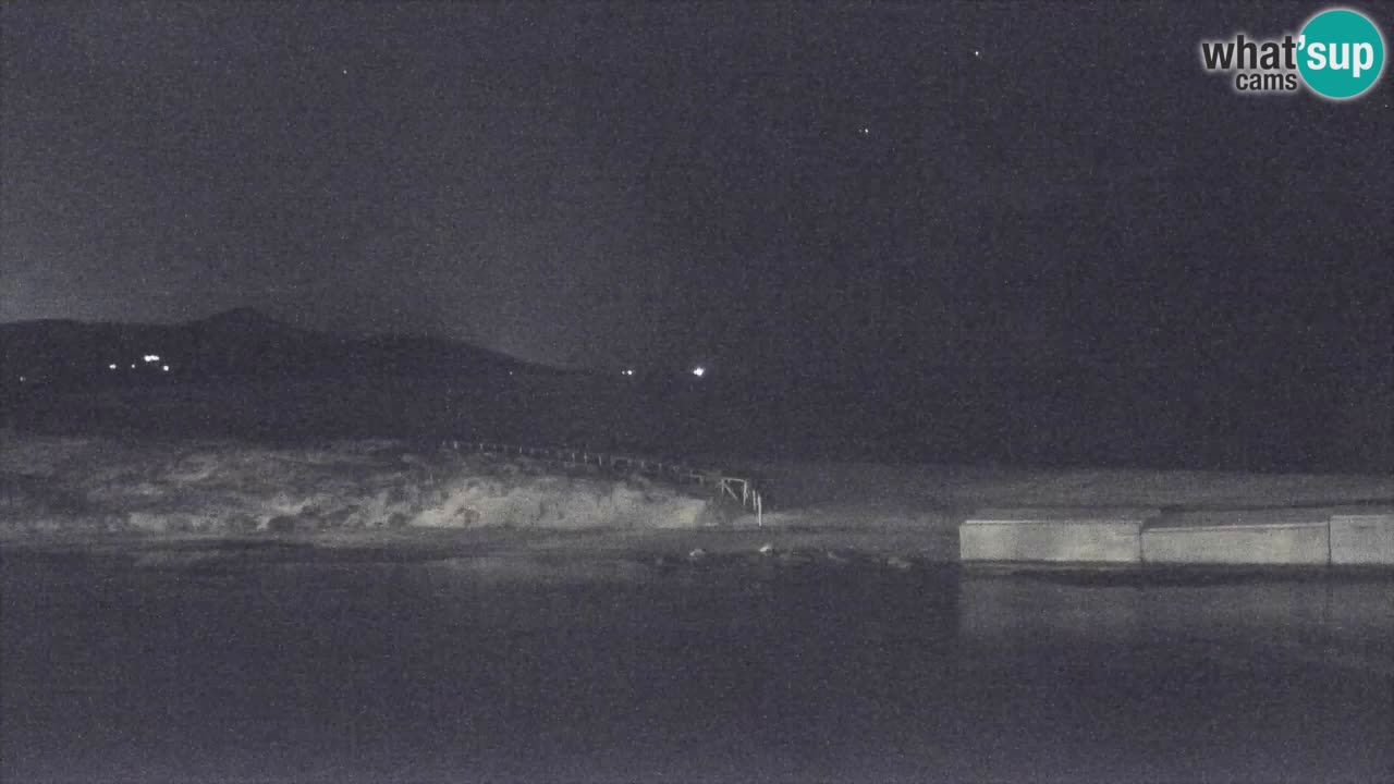 Spletna kamera v živo Plaža Posada – Sardinija – Italija