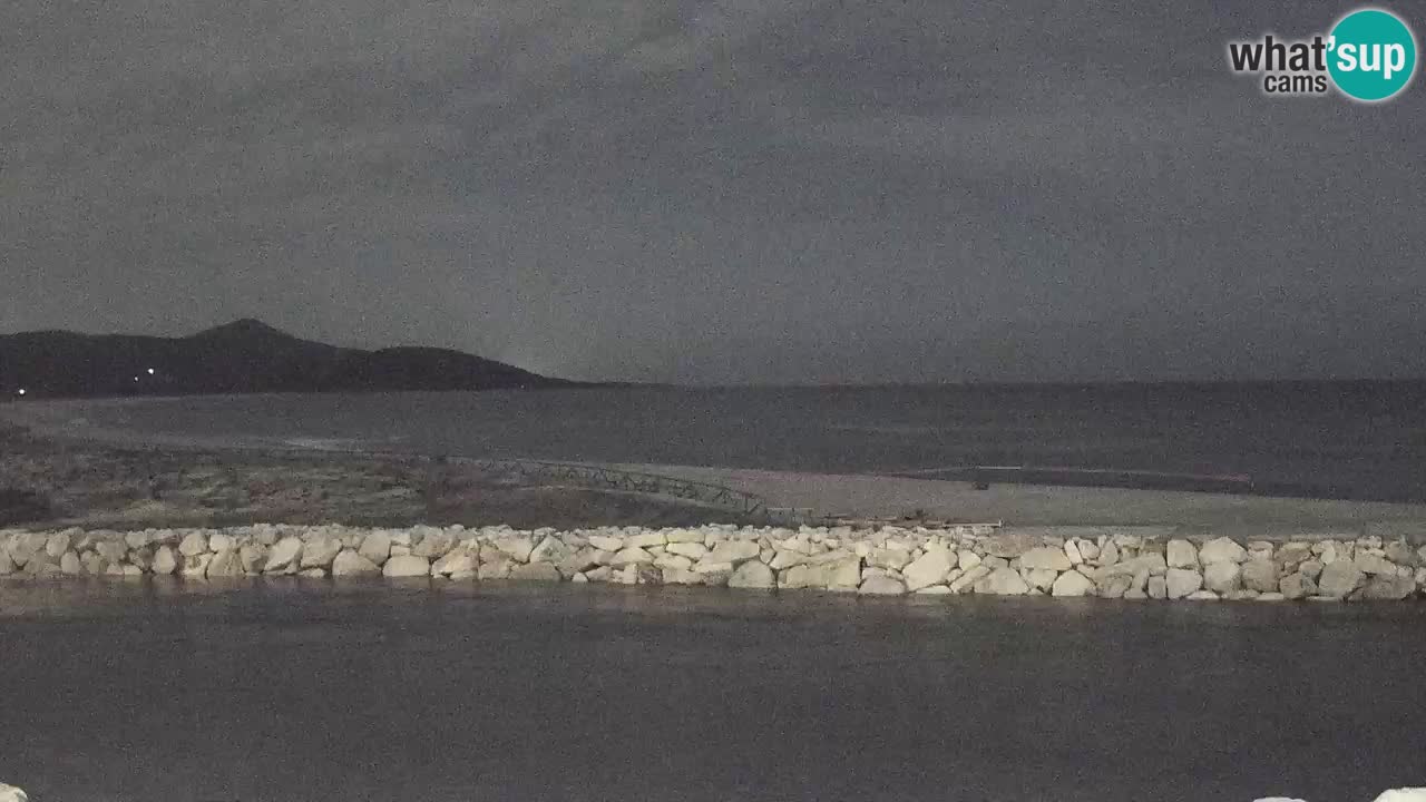 Webcam en direct Plage de Posada – Sardaigne – Italie
