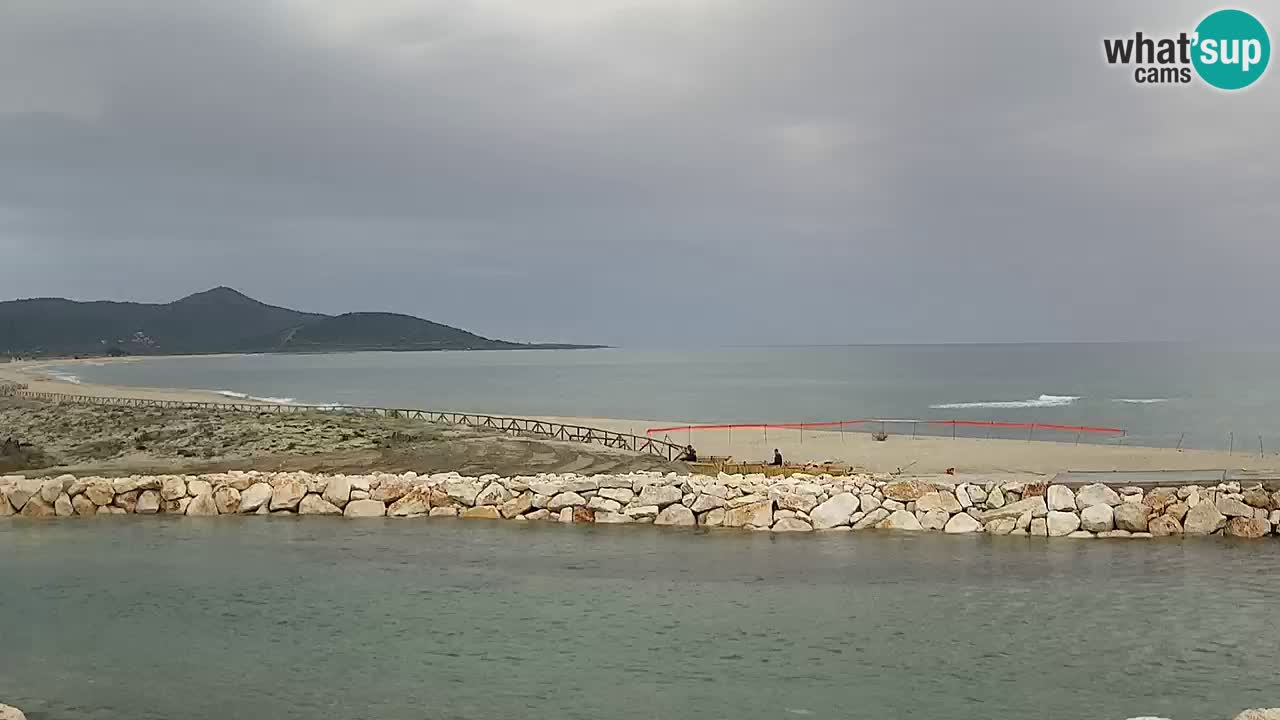 Webcam en direct Plage de Posada – Sardaigne – Italie