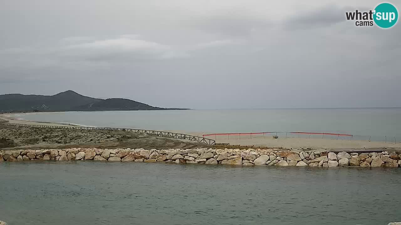 Spletna kamera v živo Plaža Posada – Sardinija – Italija
