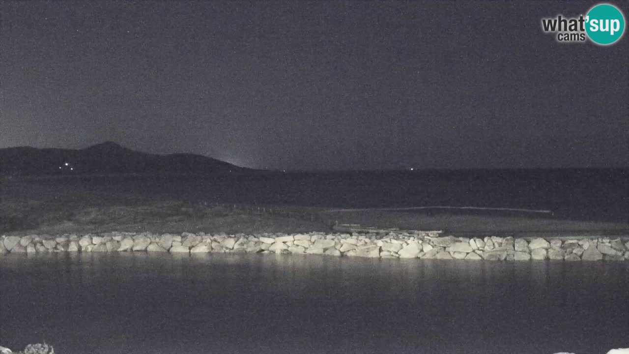 Webcam en direct Plage de Posada – Sardaigne – Italie
