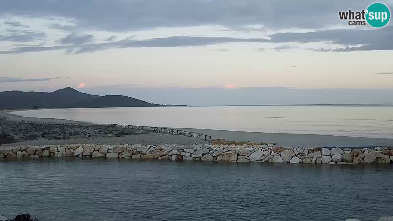 Web kamera uživo Posada plaža – Sardinija – Italija