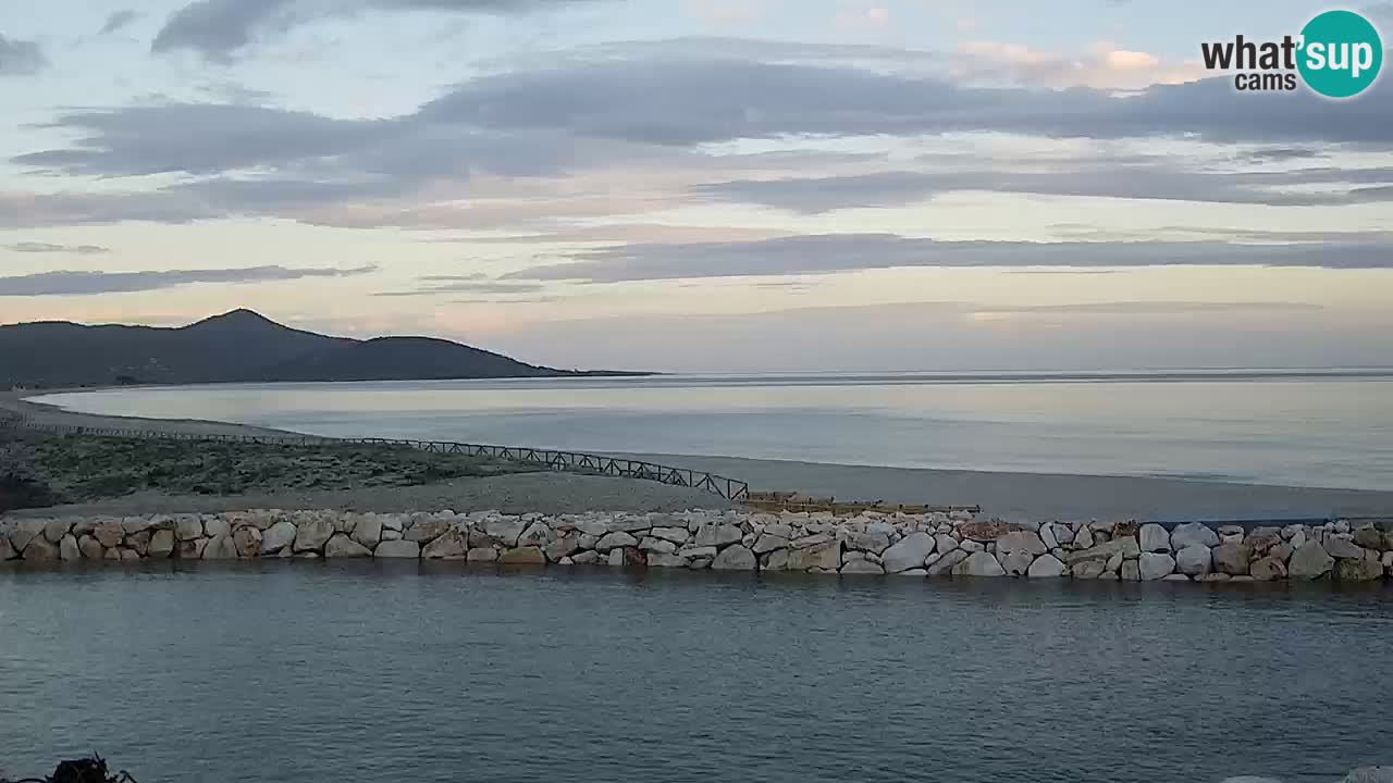 Web kamera uživo Posada plaža – Sardinija – Italija