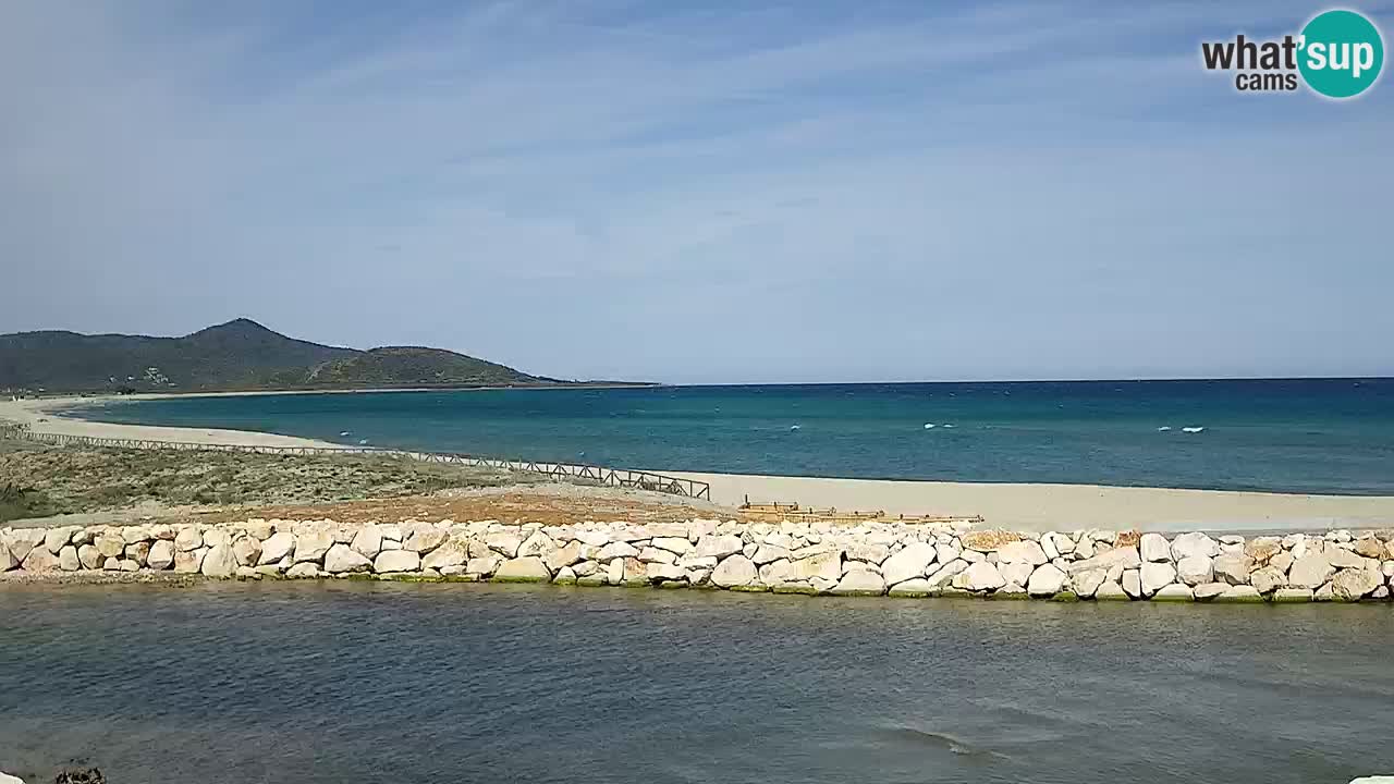 Webcam en direct Plage de Posada – Sardaigne – Italie