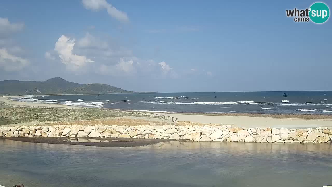 Webcam en direct Plage de Posada – Sardaigne – Italie