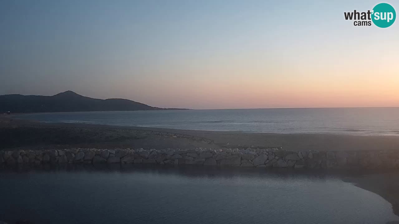 Webcam en direct Plage de Posada – Sardaigne – Italie