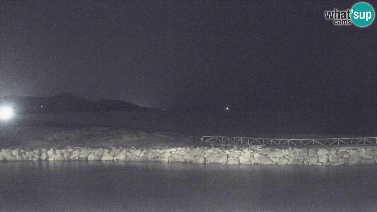 Spletna kamera v živo Plaža Posada – Sardinija – Italija
