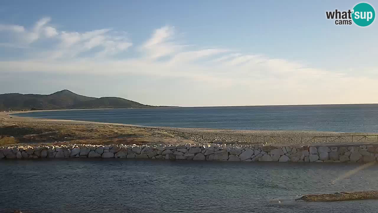 Webcam en direct Plage de Posada – Sardaigne – Italie