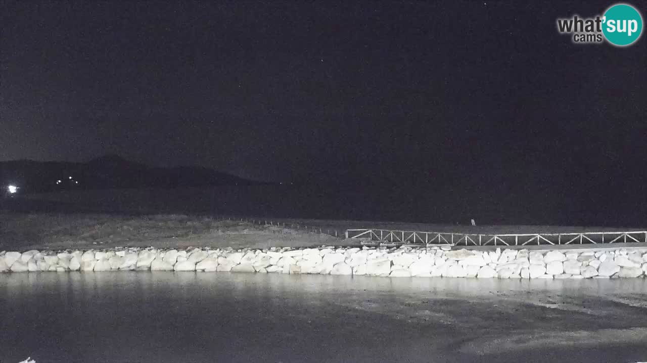 Webcam en direct Plage de Posada – Sardaigne – Italie