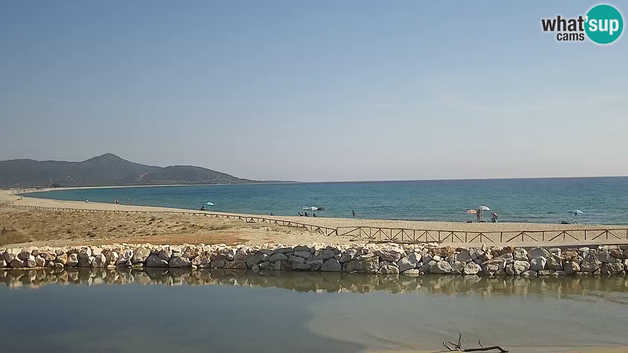 Spletna kamera v živo Plaža Posada – Sardinija – Italija