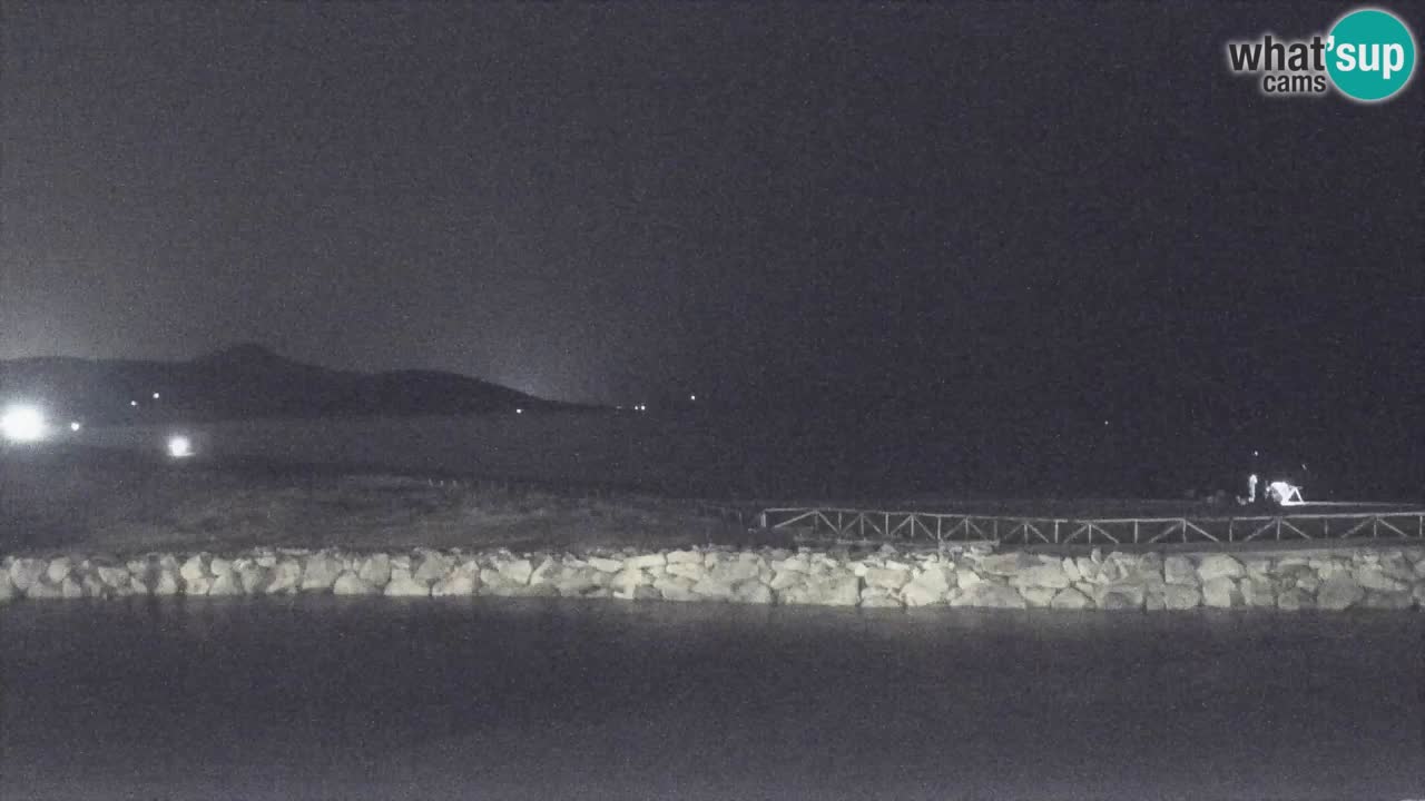 Webcam en direct Plage de Posada – Sardaigne – Italie