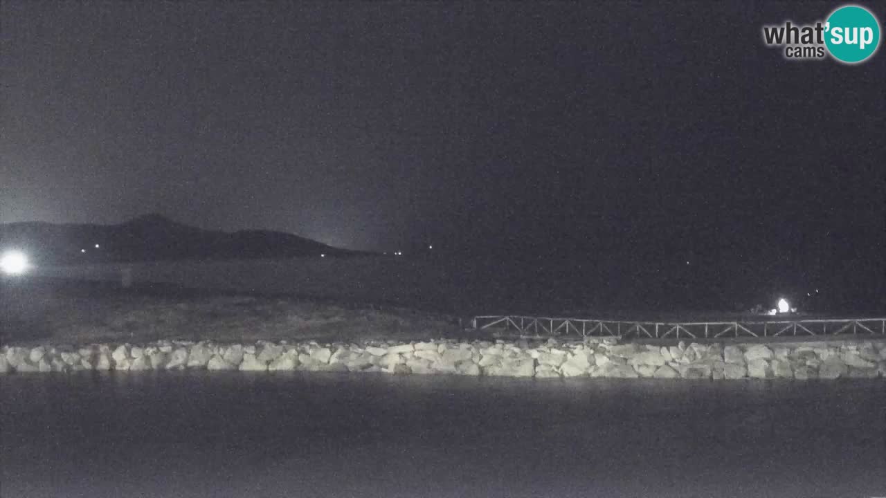 Spletna kamera v živo Plaža Posada – Sardinija – Italija