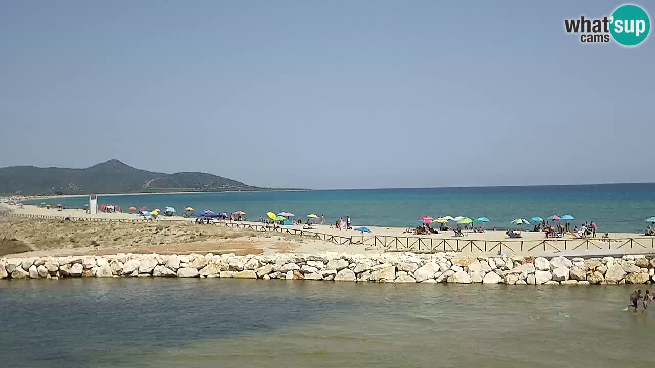 Spletna kamera v živo Plaža Posada – Sardinija – Italija