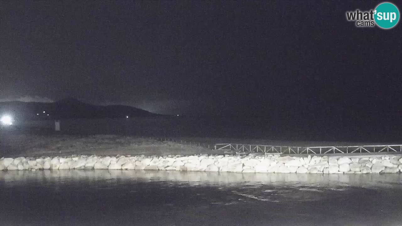 Webcam en direct Plage de Posada – Sardaigne – Italie