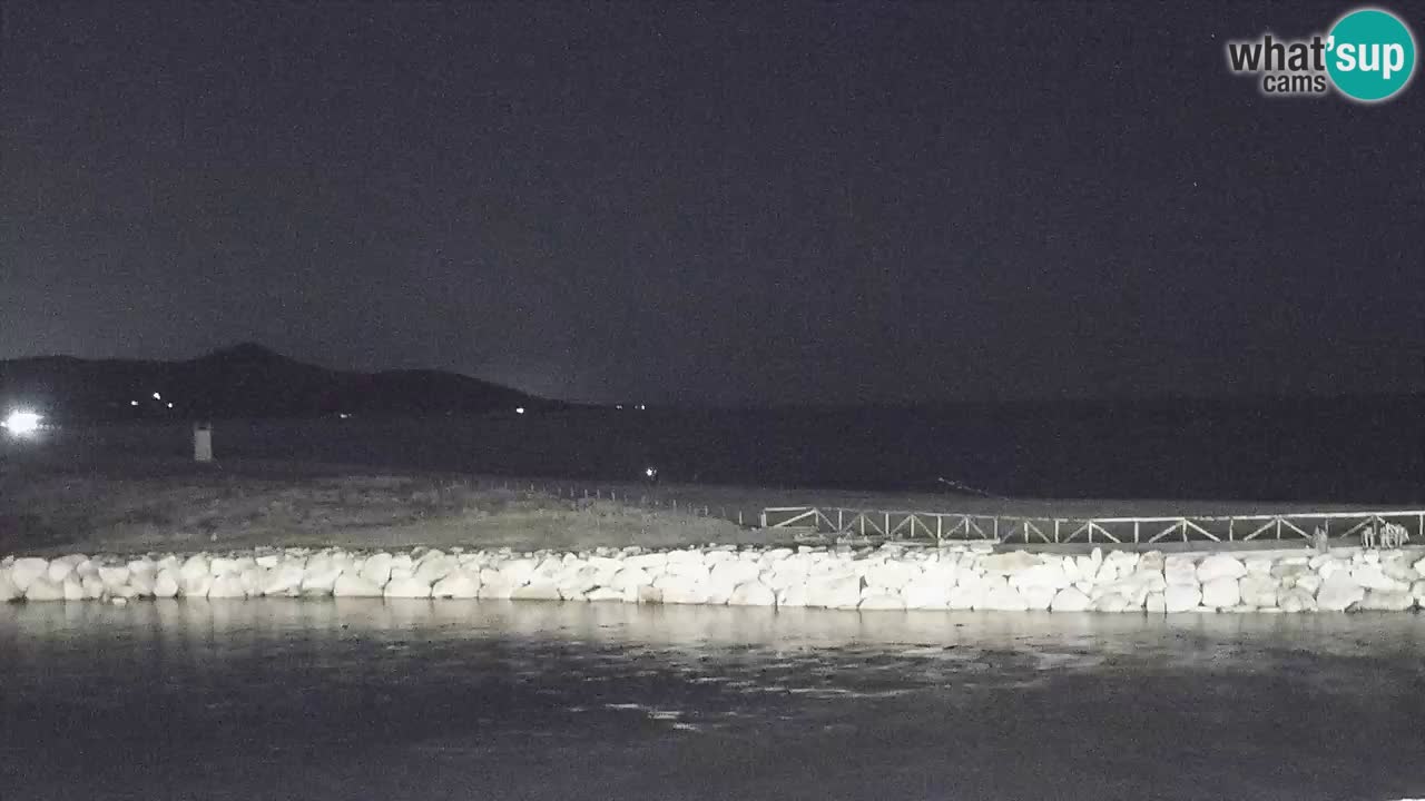 Webcam en direct Plage de Posada – Sardaigne – Italie