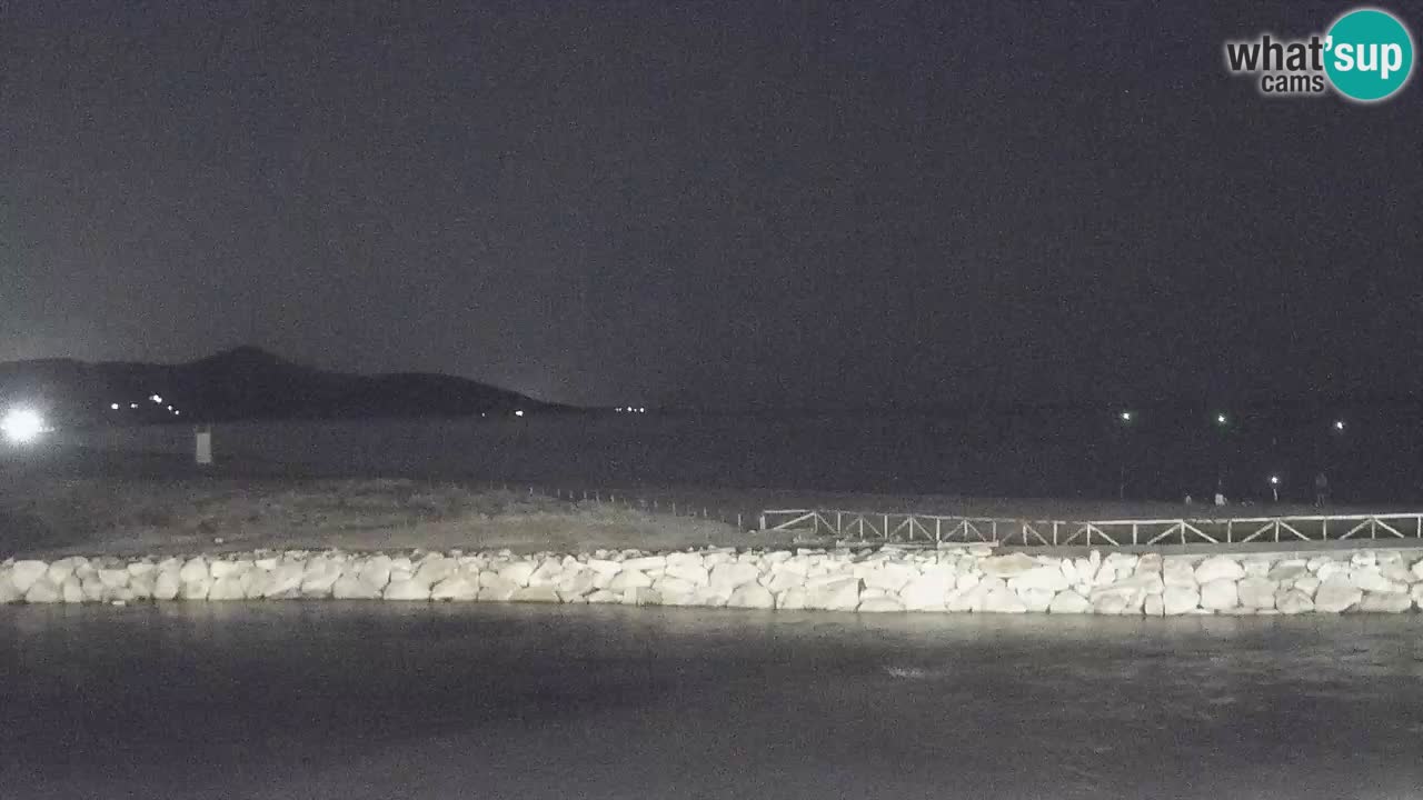 Webcam en direct Plage de Posada – Sardaigne – Italie