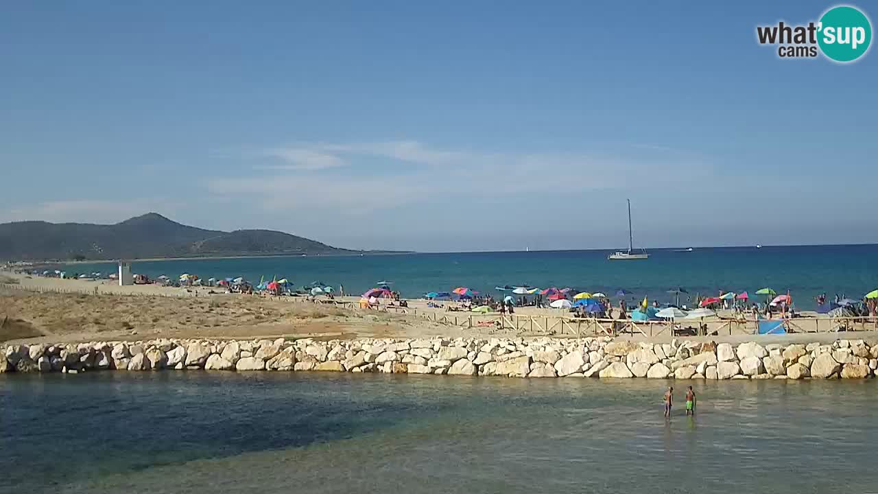 Spletna kamera v živo Plaža Posada – Sardinija – Italija