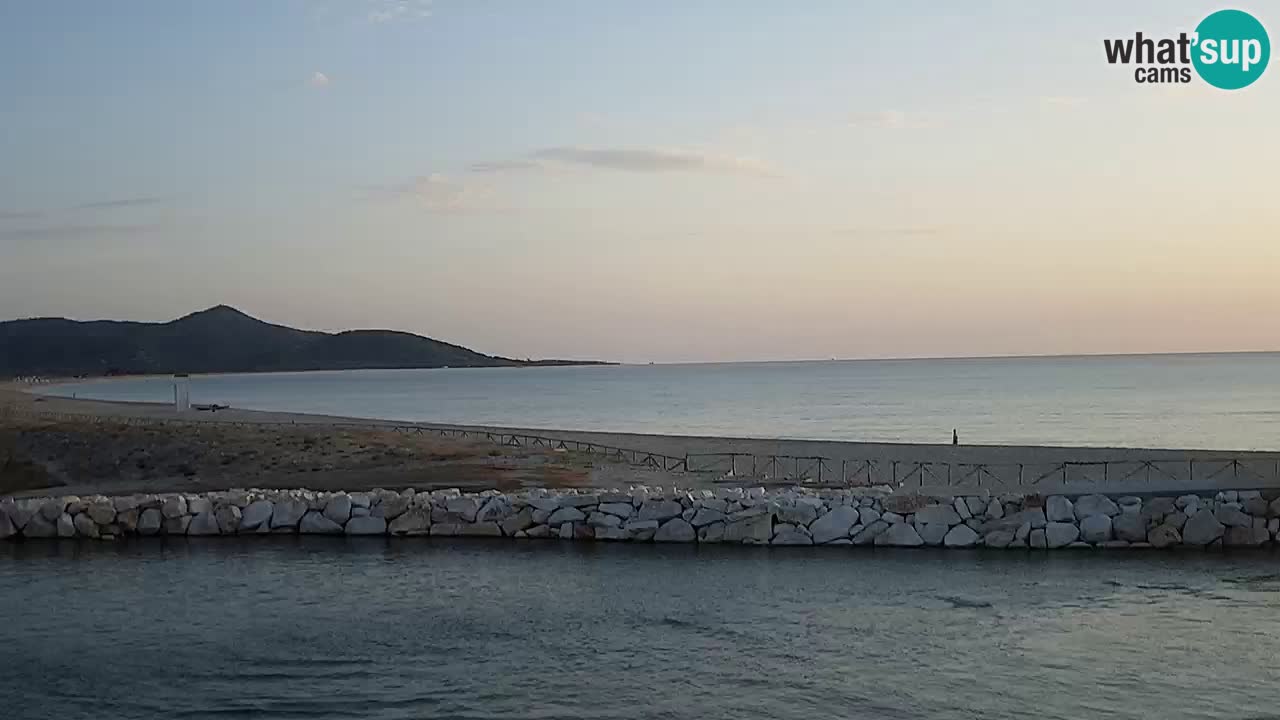 Spletna kamera v živo Plaža Posada – Sardinija – Italija