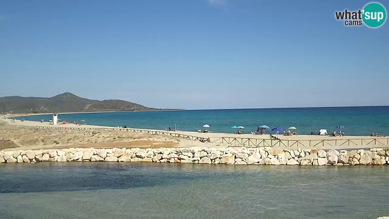 Webcam en direct Plage de Posada – Sardaigne – Italie