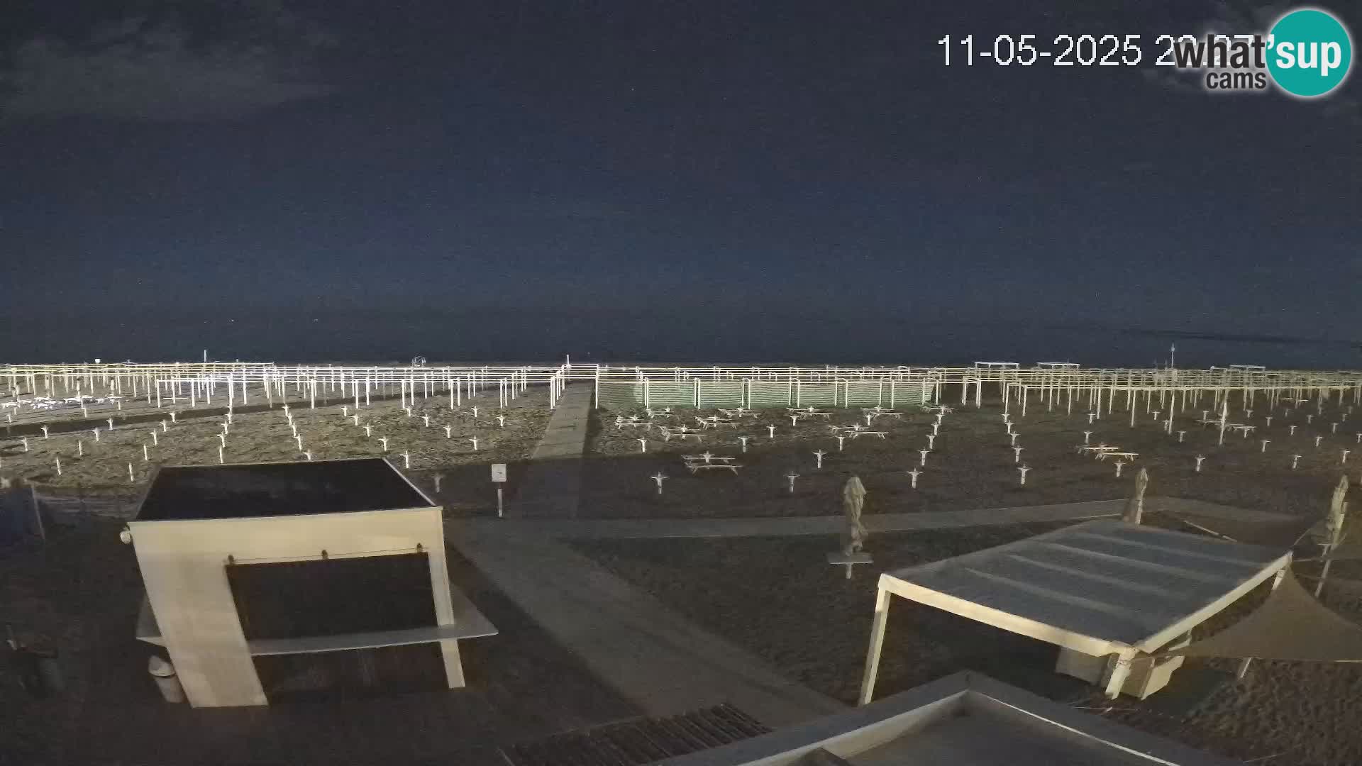 Live webcam Riccione beach – Bagni Oreste spiaggia 115