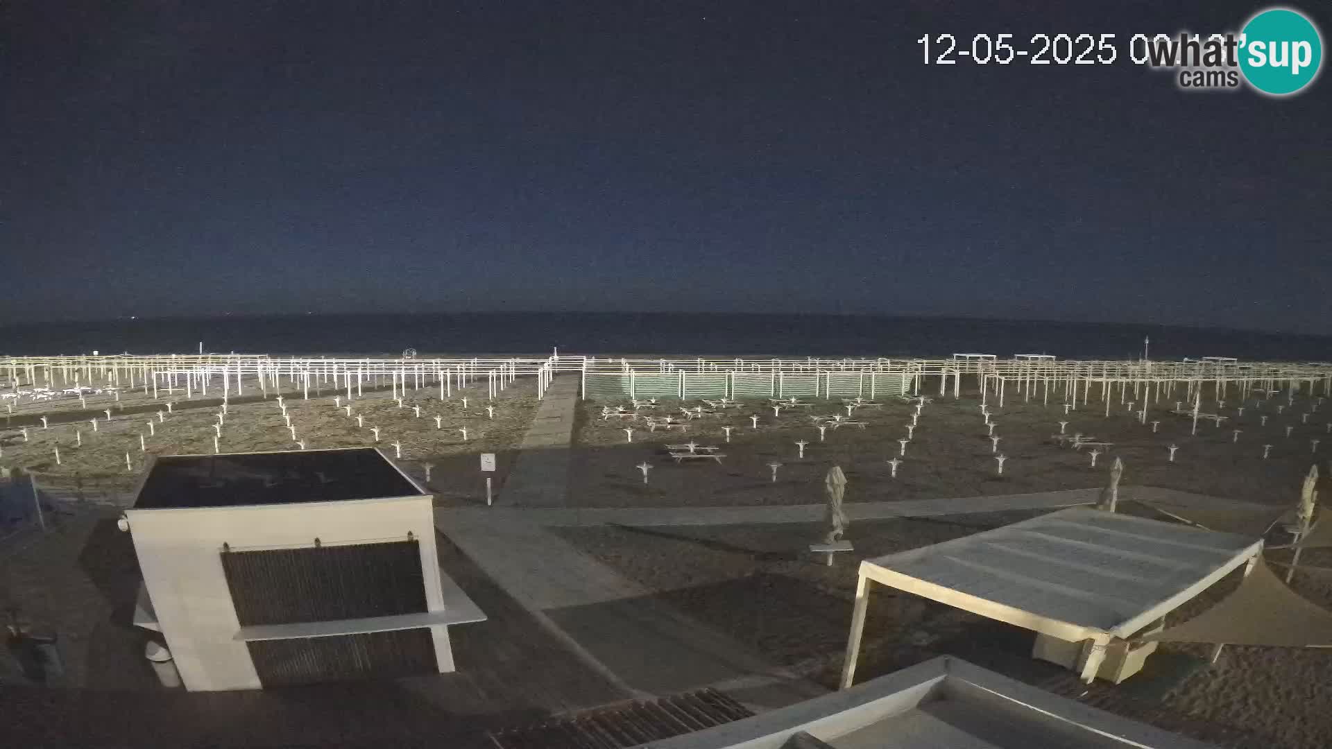 Camera en vivo playa Riccione – Bagni Oreste spiaggia 115 – Italia