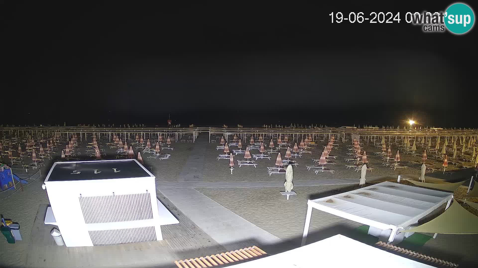 Live webcam Riccione beach – Bagni Oreste spiaggia 115