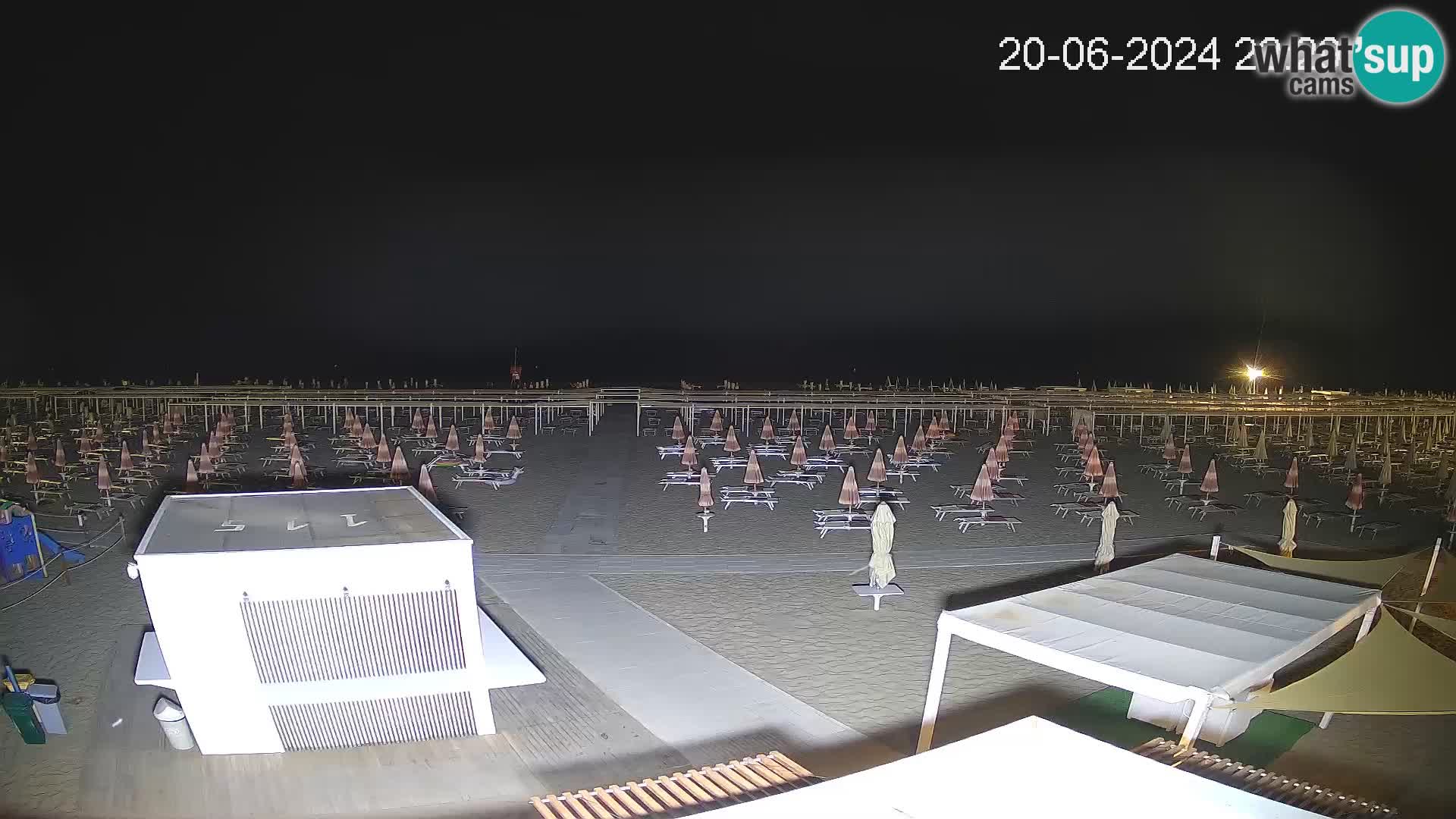 Camera en vivo playa Riccione – Bagni Oreste spiaggia 115 – Italia