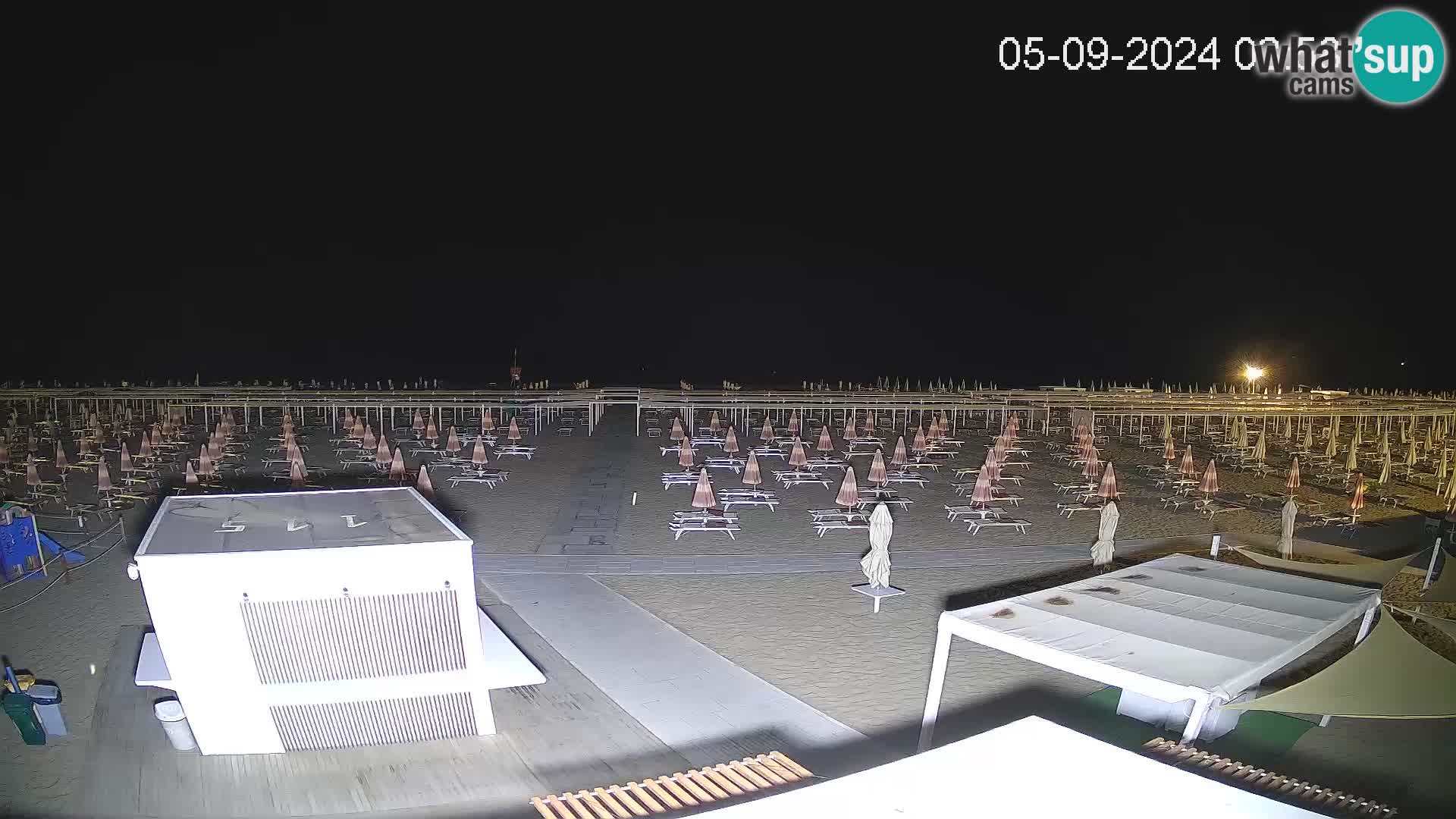 Camera en vivo playa Riccione – Bagni Oreste spiaggia 115 – Italia