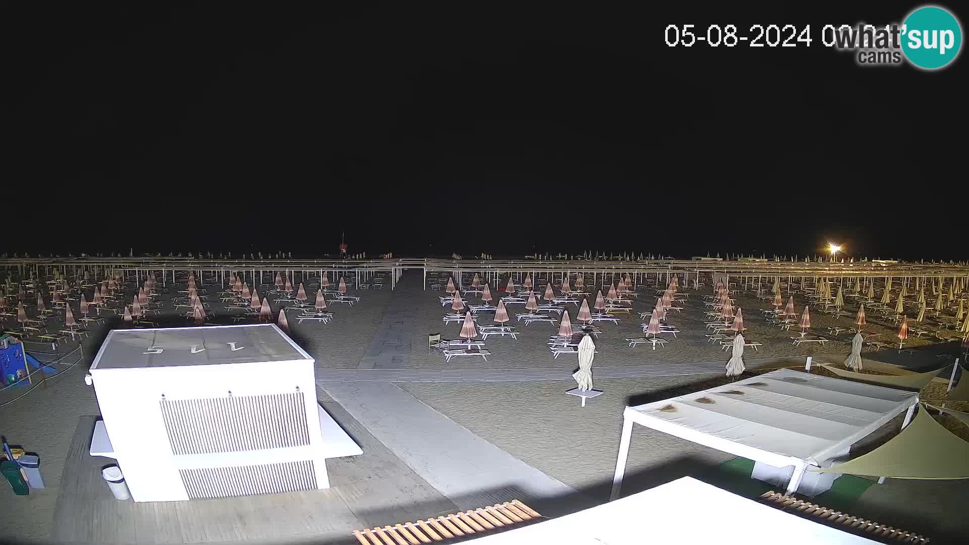 Live webcam Riccione beach – Bagni Oreste spiaggia 115