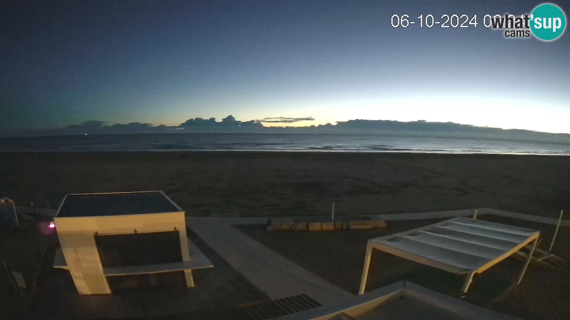 Live webcam Riccione beach – Bagni Oreste spiaggia 115