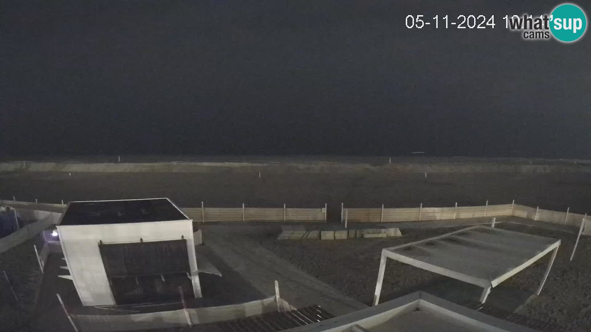 Live webcam Riccione Strand – Bagni Oreste spiaggia 115 – Italien