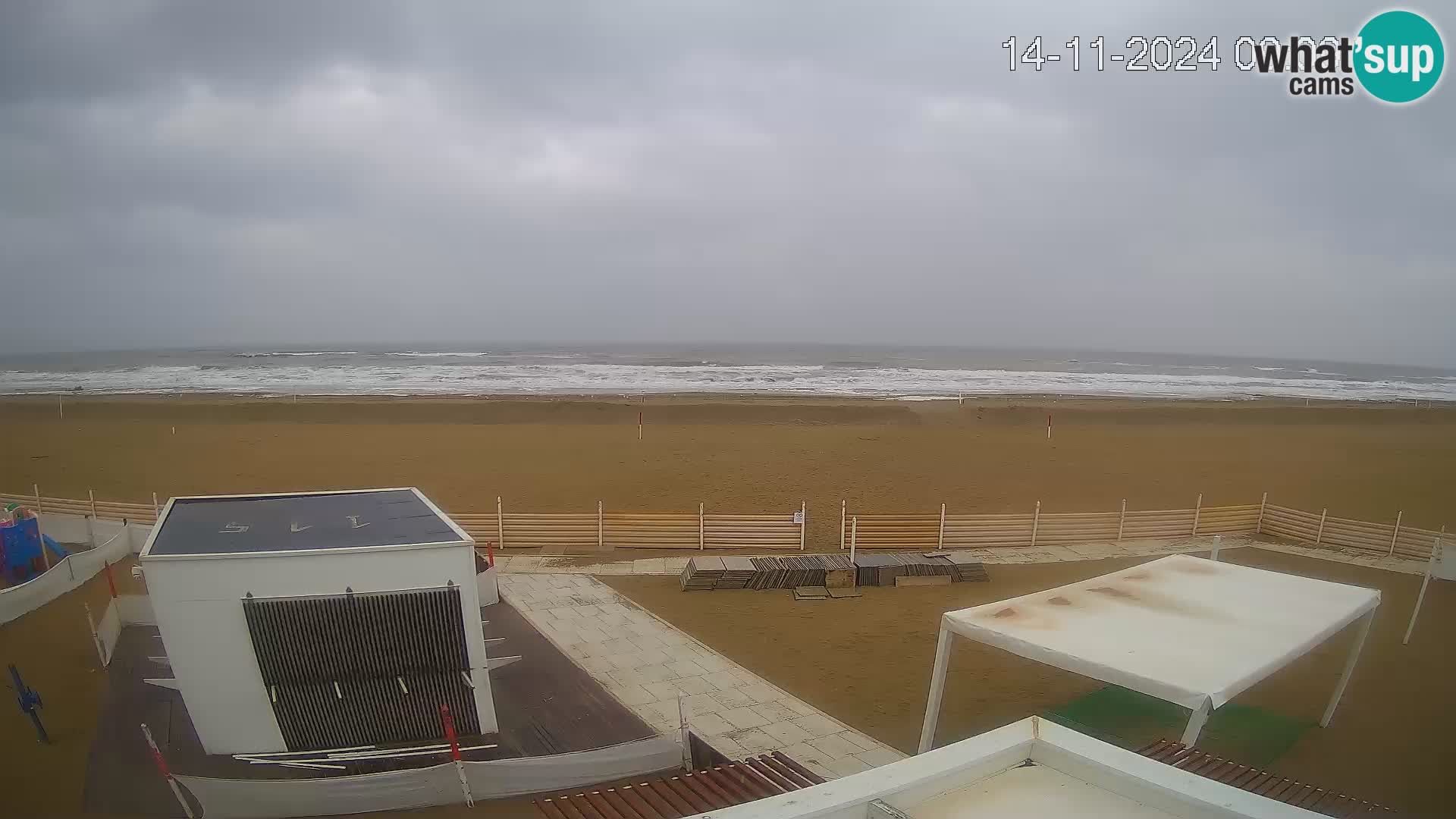 Camera en vivo playa Riccione – Bagni Oreste spiaggia 115 – Italia