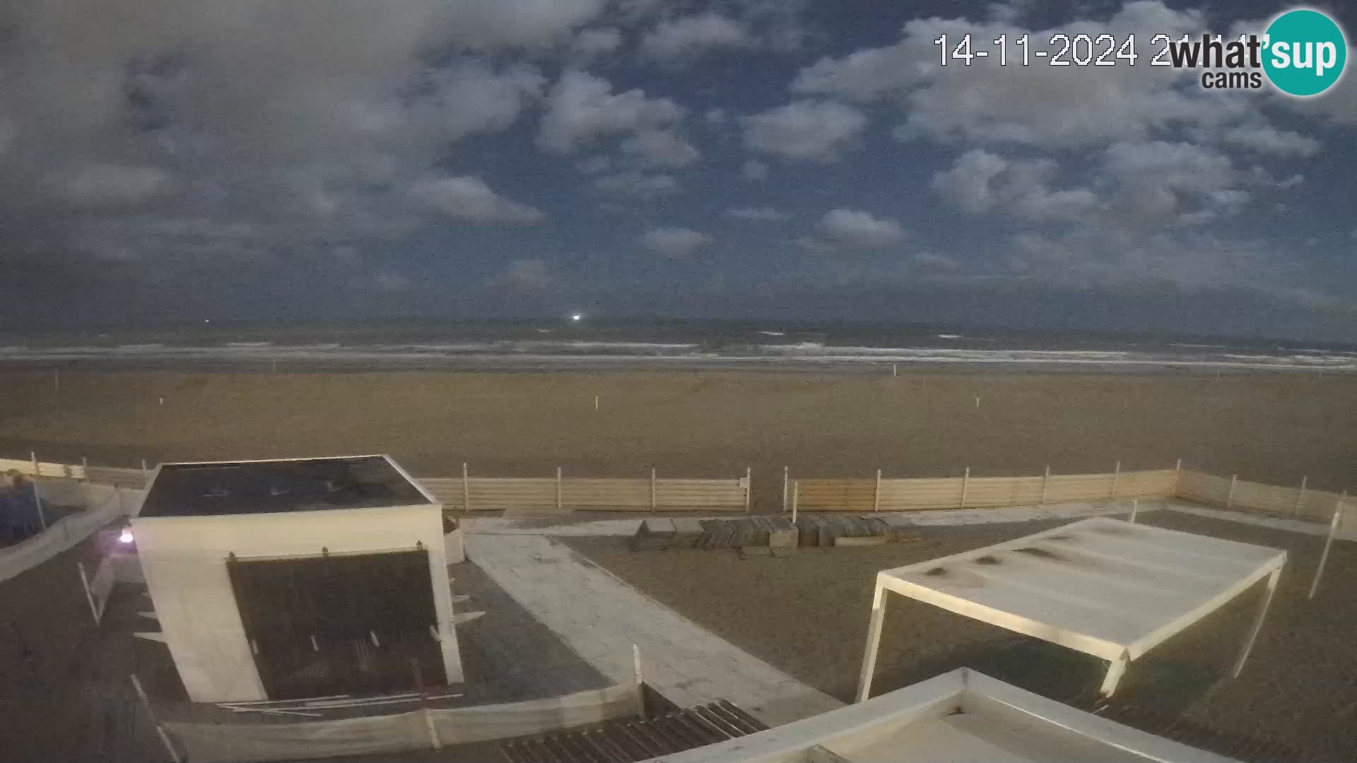 Live webcam Riccione – Bagni Oreste spiaggia 115