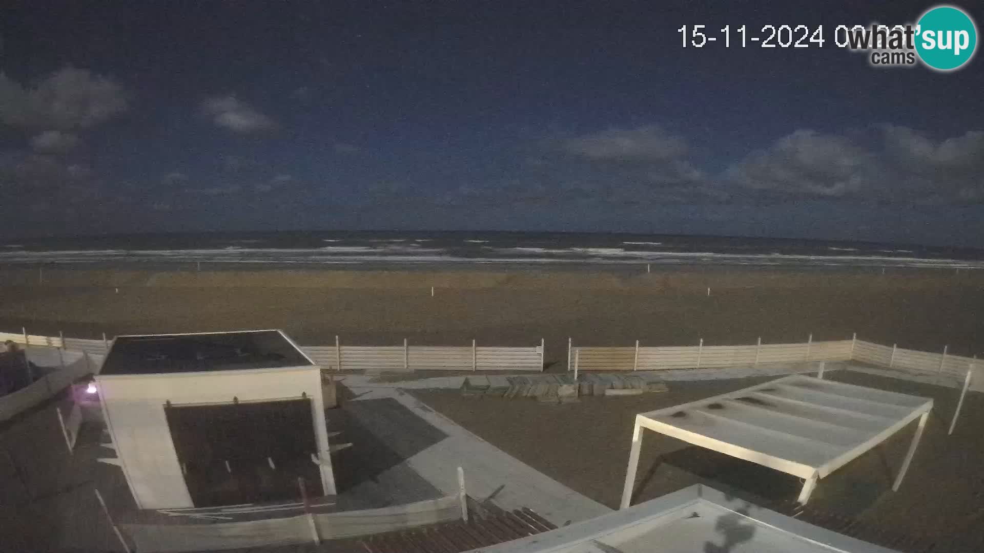 Live webcam Riccione Strand – Bagni Oreste spiaggia 115 – Italien